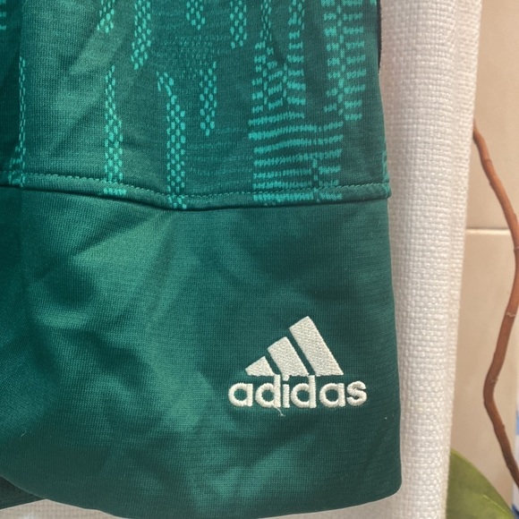 NWOT Men’s Adidas University of Miami -Celebrating Black Culture Athletic Shorts - Picture 2 of 11
